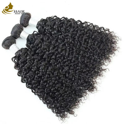 Boheemse Virgin Braziliaanse Remy Mensenhaar Bundels Met Dubbele Weft