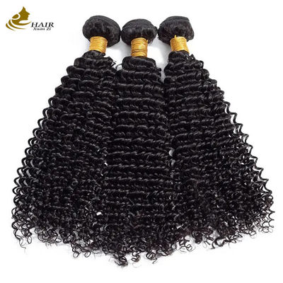 Kinky Curly Afro Kinky haar bundels 100 maagdelijk menselijk haar bundels Weft