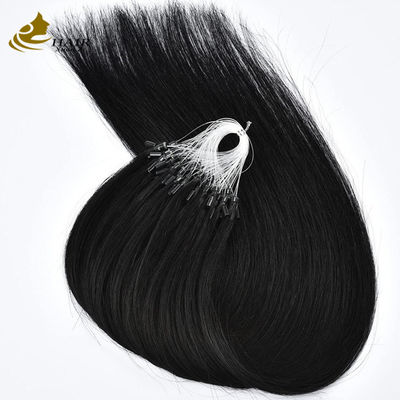 Rechte pre bonded Nano Human Hair Extensions Microrings Extensions OEM