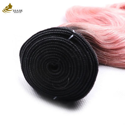 Maleisisch Roze Maagd Mensenhaar Bundels 20 Inch 1B Natuurlijke Looking