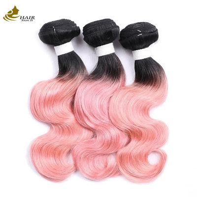 Maleisisch Roze Maagd Mensenhaar Bundels 20 Inch 1B Natuurlijke Looking