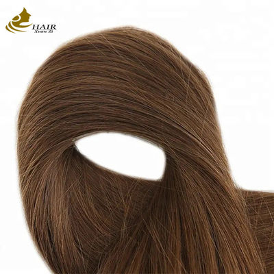 100% Virgin Human Nano Micro Ring Hair Extension Bruin gekleurd