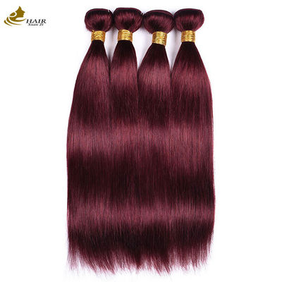 8in-30in 99j Bourgogne Peruk Lichaam Wave Mensenhaar Extensies