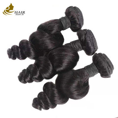 Loose Wave Brazilian Human Hair Bundle Natuurlijke zwarte haarverlengingen