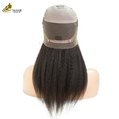 Kinky Straight Peruk voor menselijk haar 13*4 Front Lace Peruk voor menselijk haar