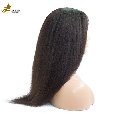 Kinky Straight Peruk voor menselijk haar 13*4 Front Lace Peruk voor menselijk haar