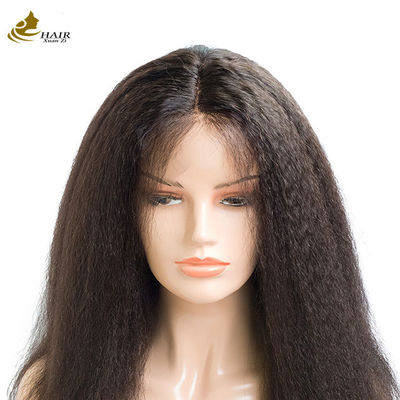 Kinky Straight Peruk voor menselijk haar 13*4 Front Lace Peruk voor menselijk haar