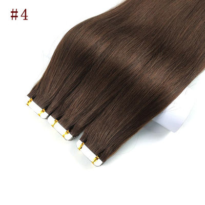 100% Remy Human Hair Straight Wave Hair Tape Haarverlengingen voor vrouwen