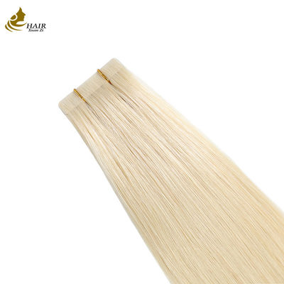 Braziliaanse Remy PU weft keratine platina tape in menselijke haarverlengingen