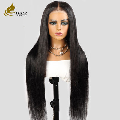 Bone Straight Glueless Transparent 13X4 HD Lace Voorkant Natuurlijke Kleuren 100% Mensenhaar Peruken