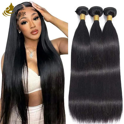Grade 12A Braziliaans Indiaans 100% Raw Remy Virgin Human Hair Extension Natuurlijk Zwart