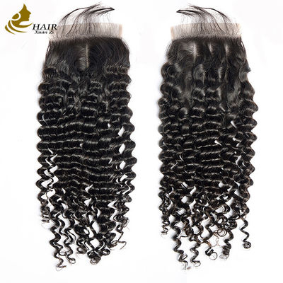 Groothandel Deep Wave Hair Weaving Natural Black 100 Virgin Remy Mensenhaar Bundels