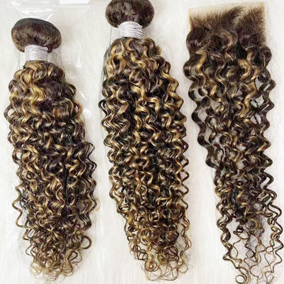 Onverwerkt Braziliaans Straight Wholesale Ombre Human Hair Extensions Weave Bundles