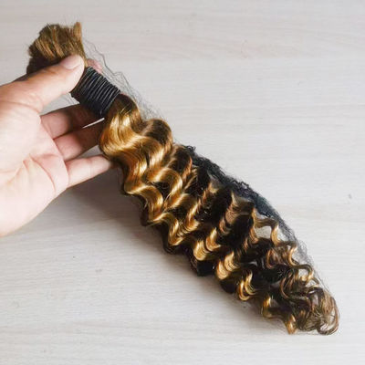 Groothandel Braziliaanse maagdelijke losse golvende haarverlenging Ongebruikt menselijk haar Bulk