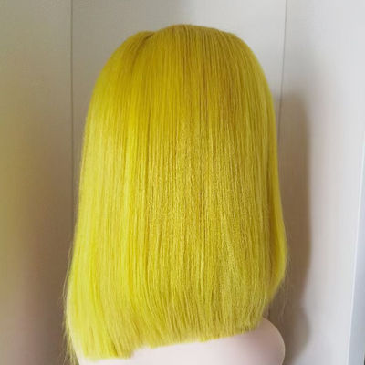 13X4 4X4 13X6 kant Frontaal Raw Braziliaanse Maagd Mensenhaar Wig Korte Bob Wig