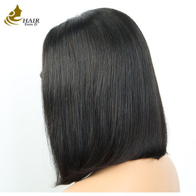 Vrouwelijk Braziliaans Haar Strakke zijde top Full Lace pruiken voor vrouwen Mensenhaar