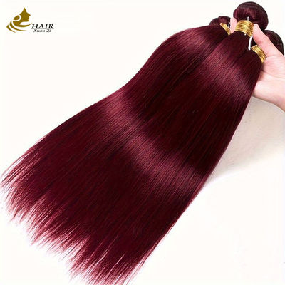 Uitbreidingen 99J Winered Burguney Color Human Hair Bundles