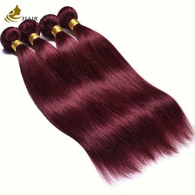 Uitbreidingen 99J Winered Burguney Color Human Hair Bundles