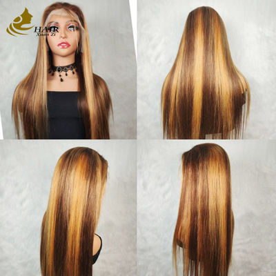 Vietnamese Mensenhaar Kinky Curl P427 Piano Kleur 13X4 kant Voorkleding