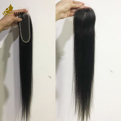 Braziliaanse Straight 2x6 HD Onzichtbare Lace Human Hair Closure