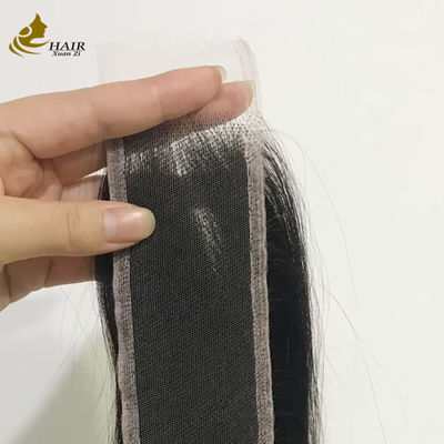 Braziliaanse Straight 2x6 HD Onzichtbare Lace Human Hair Closure