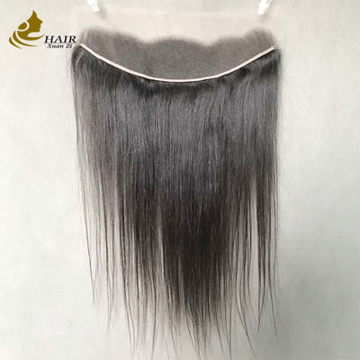 Natuurlijk Zwart Steil 13x4 HD Lace Menselijk Haar Lace Sluiting