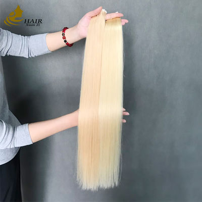 New High Quality 613# Blonde Color Cuticle Remy Russian Virgin Tape Hair Extension