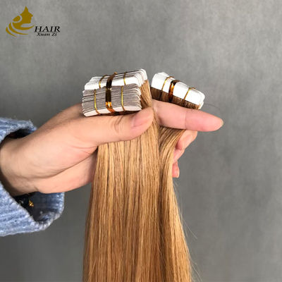 Wholesale Price High Quality European Hair 27# Color PU Tape Hair Extensions