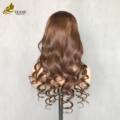 Fabrieksmatige Groothandel Hoge Kwaliteit Aangepaste Super Lage Prijs Groothandel Front Lace Pruik Highlight Piano Kleur Echte Pruik