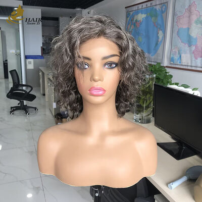 kwaliteit Mensenhaar Kleefvrij Full Lace Silk Wig Bruin Cap Kleur Duurzame constructie Lichte natuurlijke haarlijn Realistische look fabriek